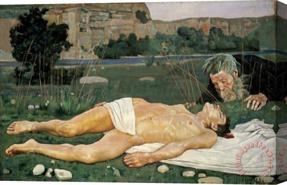 Ferdinand Hodler The Good Samaritan Stretched Canvas Print / Canvas Art