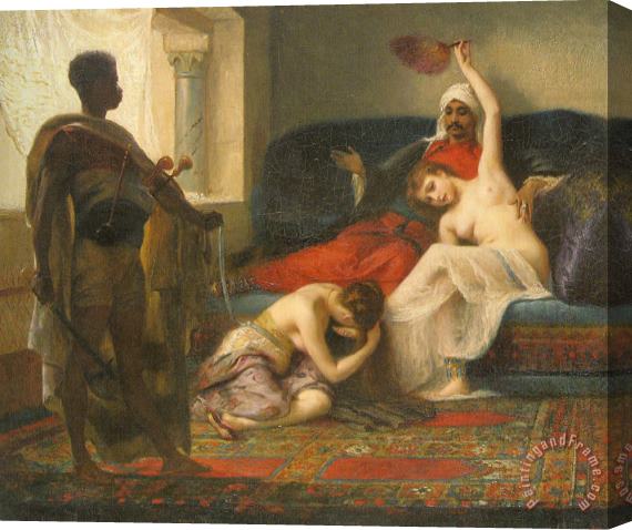 Fernand Anne Piestre Cormon The Deposed Favourite Stretched Canvas Print / Canvas Art