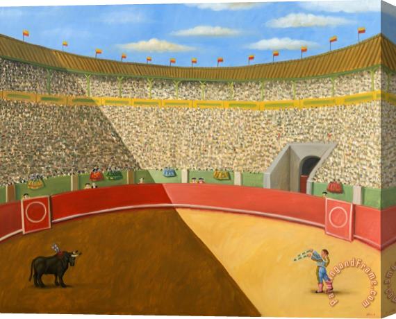 Fernando Botero Arena, 2004 Stretched Canvas Painting / Canvas Art