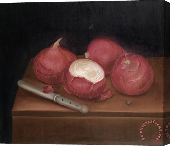 Fernando Botero Cebollas Espanolas (spanish Onions), 1969 Stretched Canvas Painting / Canvas Art
