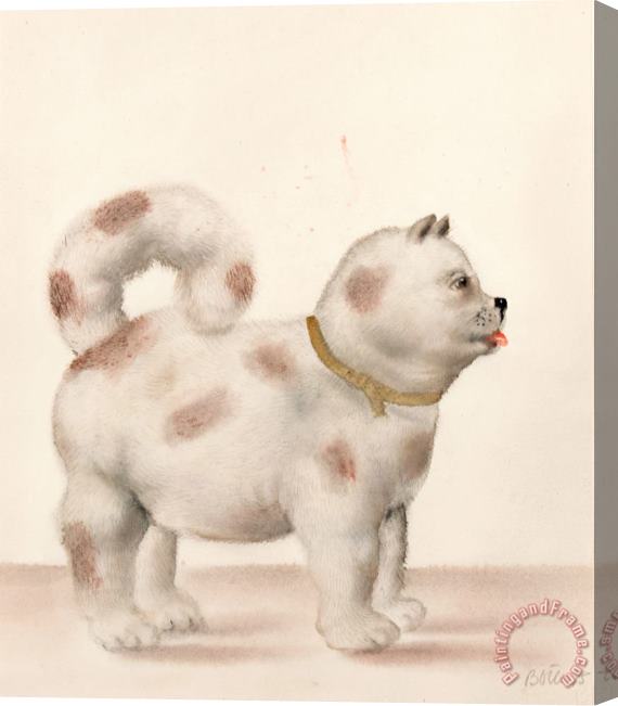 Fernando Botero Dog, 1977 Stretched Canvas Painting / Canvas Art