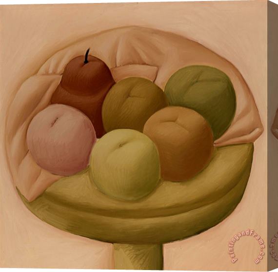 Fernando Botero Frutas, 2000 Stretched Canvas Painting / Canvas Art