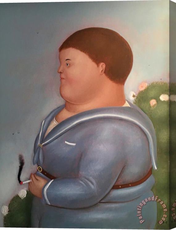 Fernando Botero Untitled, 1968 Stretched Canvas Painting / Canvas Art