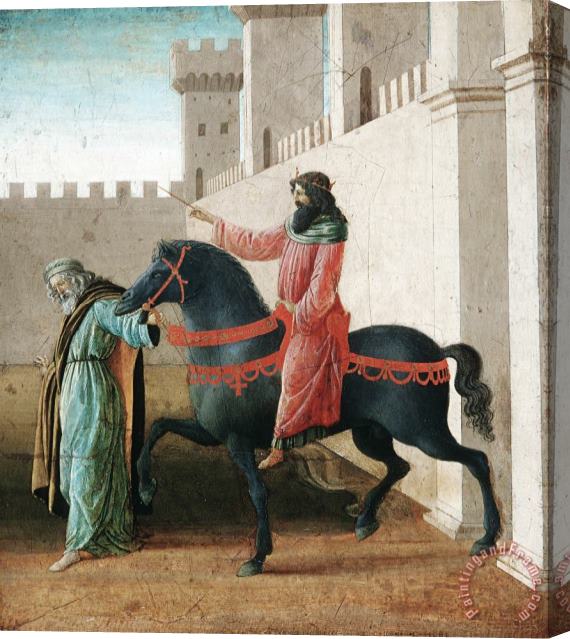 Filippino Lippi Mordecai Stretched Canvas Painting / Canvas Art