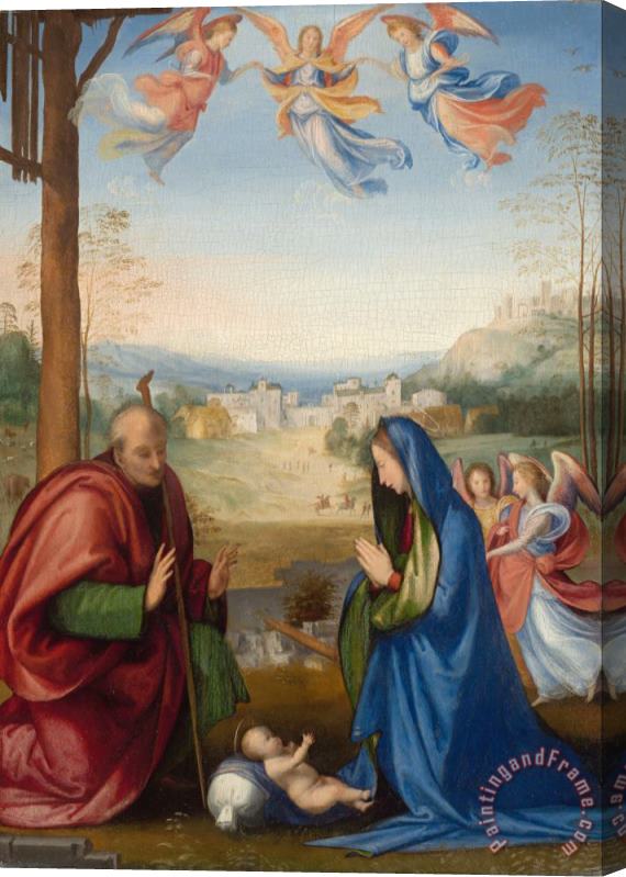 Fra Bartolomeo The Nativity Stretched Canvas Print / Canvas Art