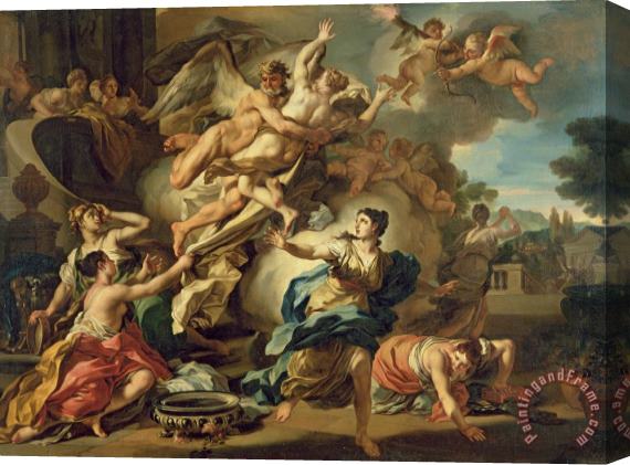 Francesco Solimen Abduction Of Orithyia Stretched Canvas Print / Canvas Art