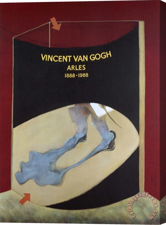Francis Bacon After Vincent Van Gogh, 1985 Stretched Canvas Print / Canvas Art
