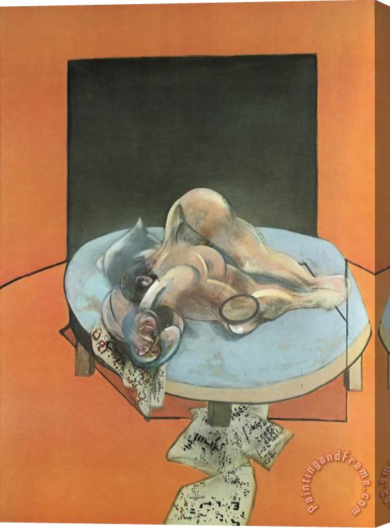 Francis Bacon At Marlborough (studies of The Human Body), 1979 Stretched Canvas Print / Canvas Art