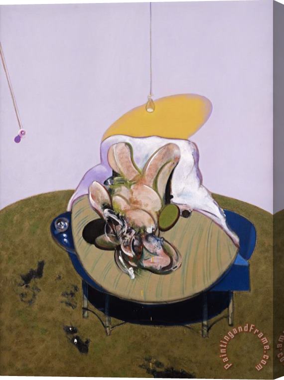 Francis Bacon Lying Figure, 1969 Stretched Canvas Print / Canvas Art