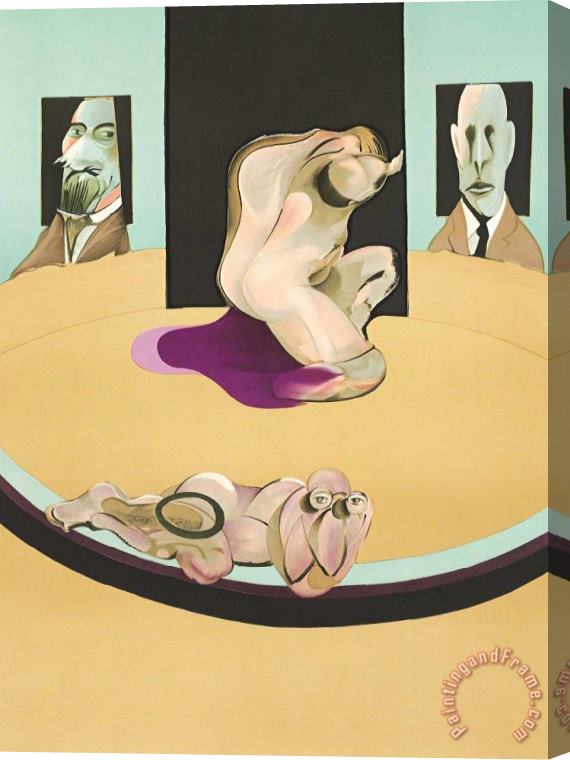 Francis Bacon Metropolitan, 1975 Stretched Canvas Print / Canvas Art