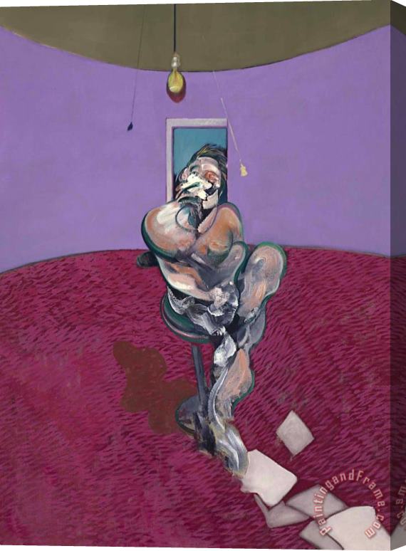 Francis Bacon Portrait of George Dyer Talking, 1966 Stretched Canvas Painting / Canvas Art
