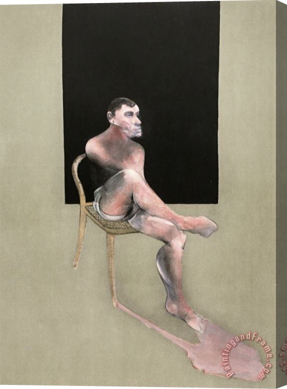 Francis Bacon Portrait of John Edwards, 2002 Stretched Canvas Print / Canvas Art