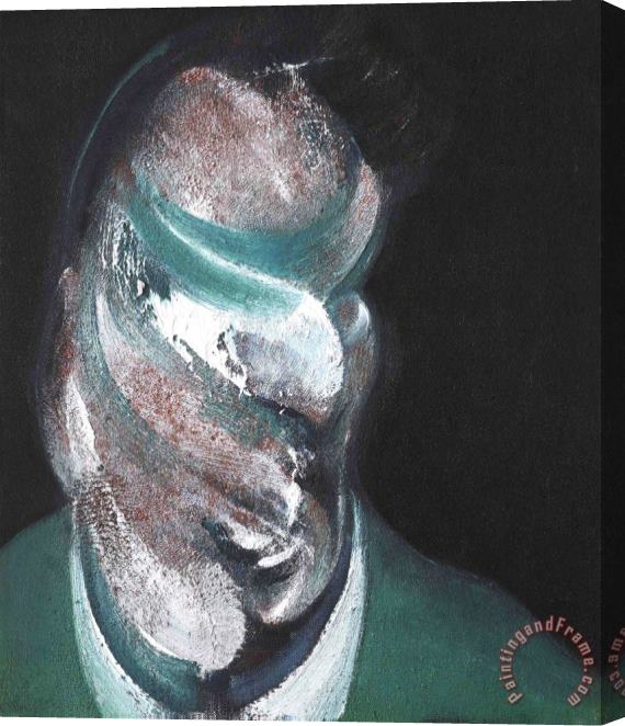 Francis Bacon Study for Head of Lucian Freud, 1967 Stretched Canvas Painting / Canvas Art