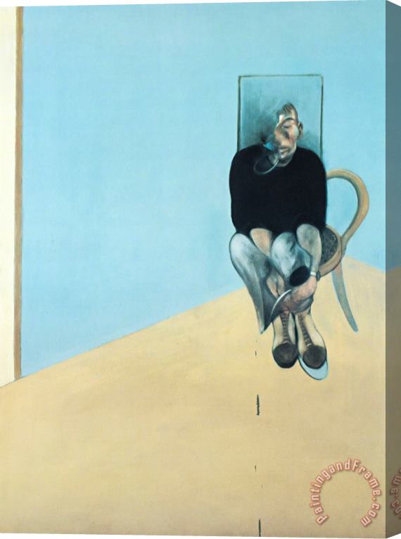 Francis Bacon Study for Self Portrait 1982, 1984 Stretched Canvas Painting / Canvas Art