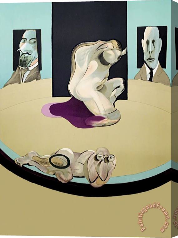 Francis Bacon The Human Body, 1975 Stretched Canvas Print / Canvas Art