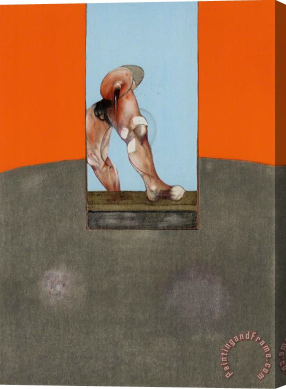 Francis Bacon Triptych (centre Panel), 1987 Stretched Canvas Print / Canvas Art