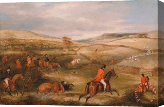 Francis Calcraft Turner The Berkeley Hunt, 1842 The Chase Stretched Canvas Painting / Canvas Art