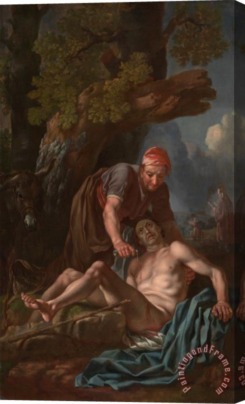 Francis Hayman The Good Samaritan Stretched Canvas Painting / Canvas Art