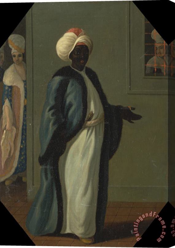 Francis Smith Kisler Aga, Chief of The Black Eunuchs And First Keeper of The Serraglio Stretched Canvas Print / Canvas Art