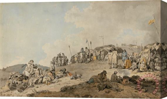Francis Wheatley Donnybrook Fair, 1782 Stretched Canvas Print / Canvas Art