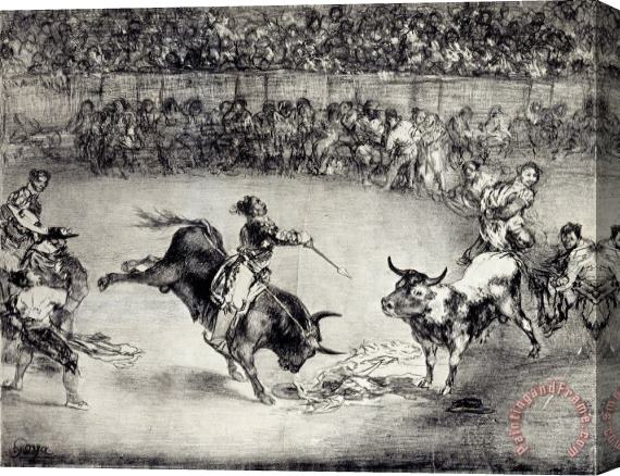 Francisco De Goya The Famous American, Mariano Ceballos Stretched Canvas Print / Canvas Art