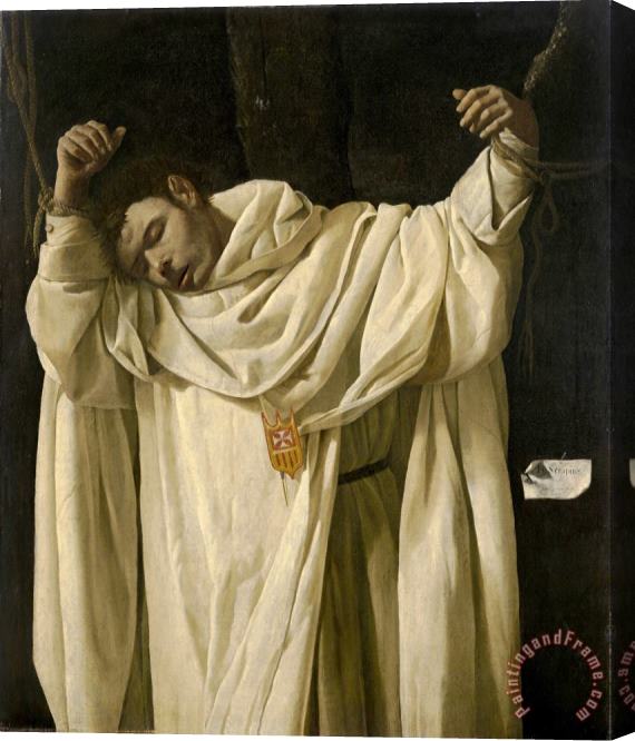 Francisco de Zurbaran Saint Serapion, 1628 Stretched Canvas Painting / Canvas Art