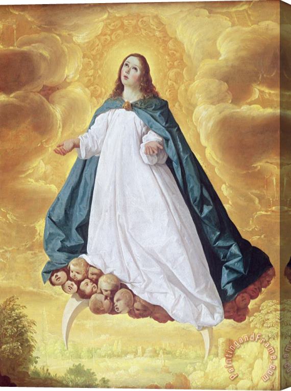 Francisco de Zurbaran The Immaculate Conception Stretched Canvas Print / Canvas Art