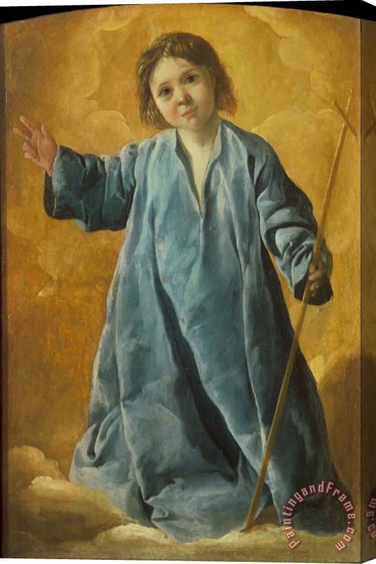 Francisco de Zurbaran The Infant Christ Stretched Canvas Painting / Canvas Art