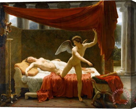 Francois-edouard Picot Cupid And Psyche Stretched Canvas Print / Canvas Art