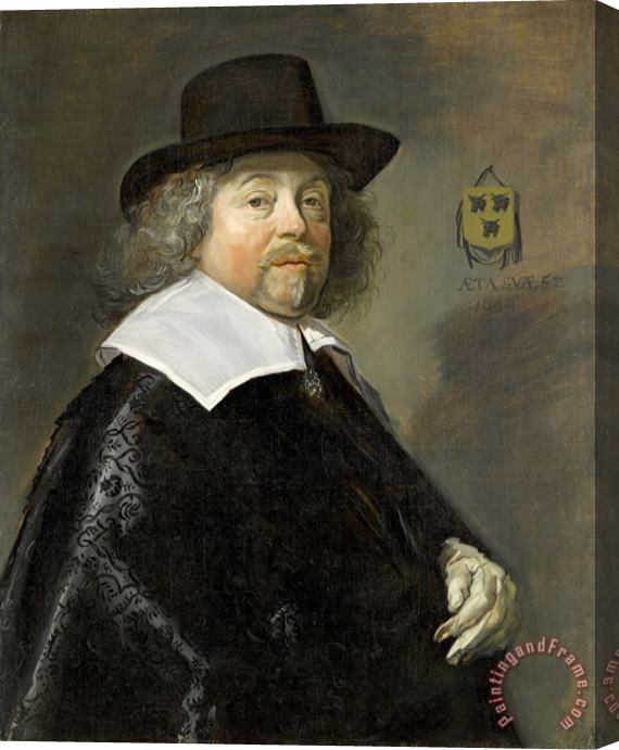 Frans Hals Joseph Coymans Stretched Canvas Painting / Canvas Art