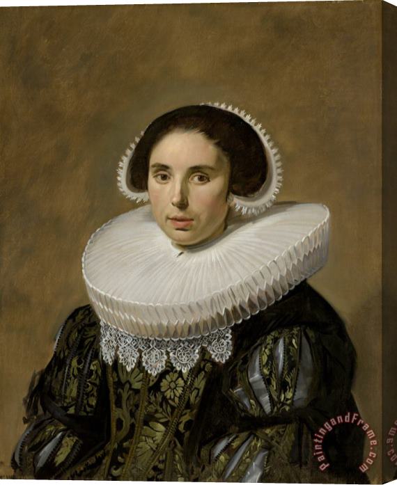 Frans Hals Portrait of a Woman Stretched Canvas Print / Canvas Art