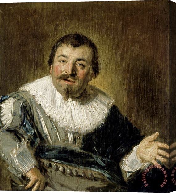 Frans Hals Portrait of Isaac Abrahamsz Massa Stretched Canvas Painting / Canvas Art