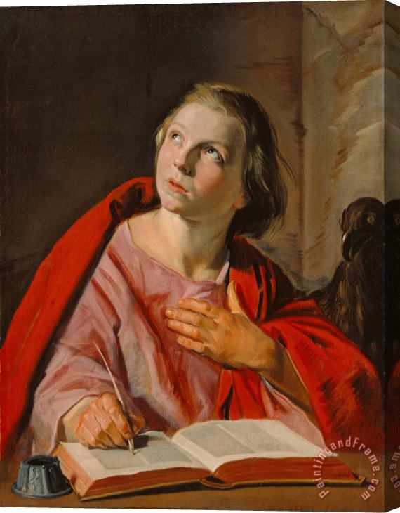 Frans Hals Saint John The Evangelist Stretched Canvas Painting / Canvas Art