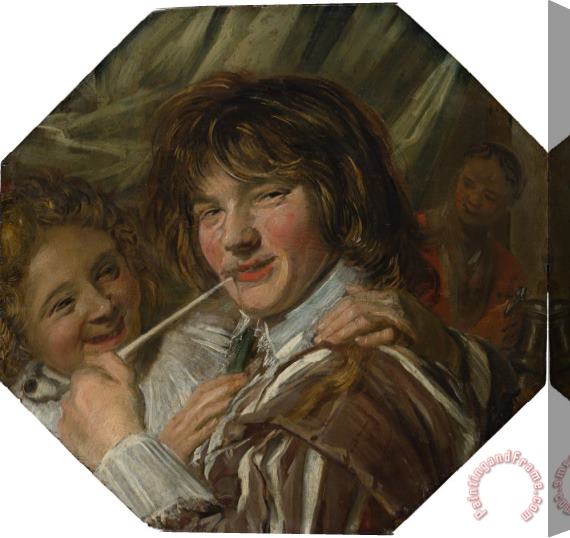 Frans Hals The Smoker Stretched Canvas Print / Canvas Art