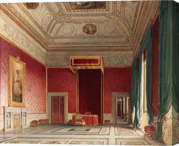 Franz Heinrich Sala Del Thorvaldsen, Rome Stretched Canvas Print / Canvas Art