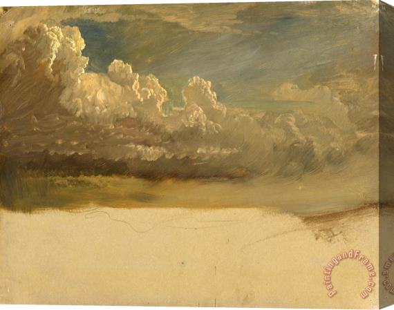 Frederic Edwin Church Cloud Study Stretched Canvas Print / Canvas Art