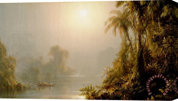 Frederic Edwin Church Morning in The Tropics(1) Stretched Canvas Painting / Canvas Art