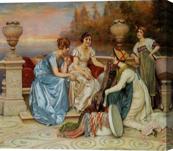 Frederic Soulacroix Choosing The Finest Stretched Canvas Print / Canvas Art