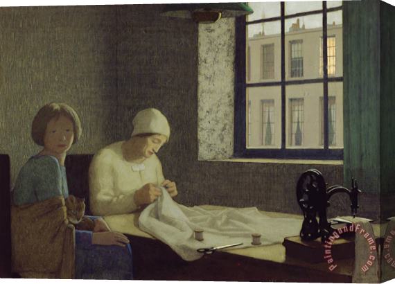 Frederick Cayley Robinson The Old Nurse Stretched Canvas Print / Canvas Art