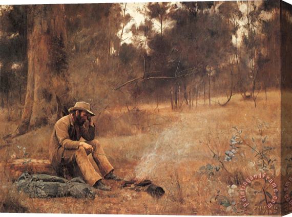 Frederick Mccubbin Down on His Luck Stretched Canvas Painting / Canvas Art