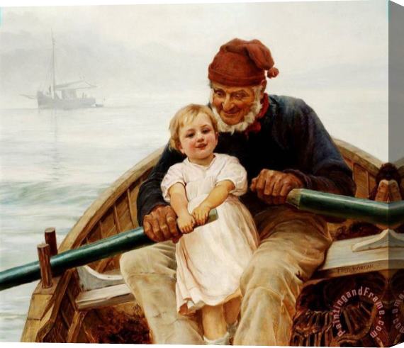 Frederick Morgan A Willing Hand Stretched Canvas Painting / Canvas Art