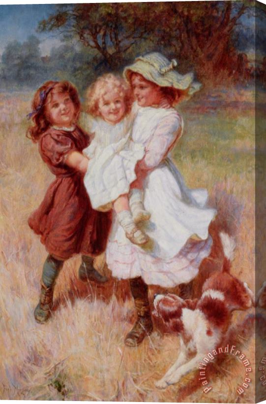 Frederick Morgan Good Friends Stretched Canvas Painting / Canvas Art