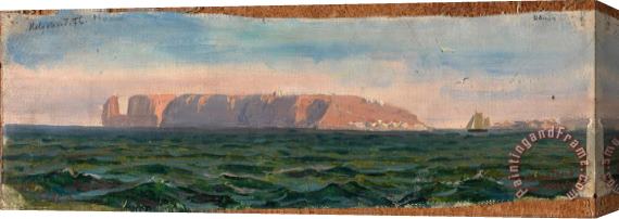Frederik Collett Off Heligoland Stretched Canvas Painting / Canvas Art