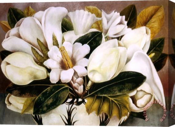 Frida Kahlo Magnolias 1945 Stretched Canvas Painting / Canvas Art