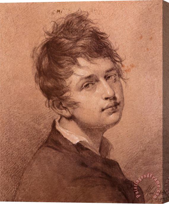 Friedrich Wilhelm Schadow Self Portrait, 1805 Stretched Canvas Painting / Canvas Art