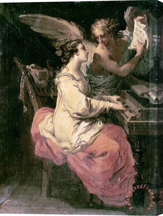 Gaetano Gandolfi Saint Cecilia Stretched Canvas Print / Canvas Art