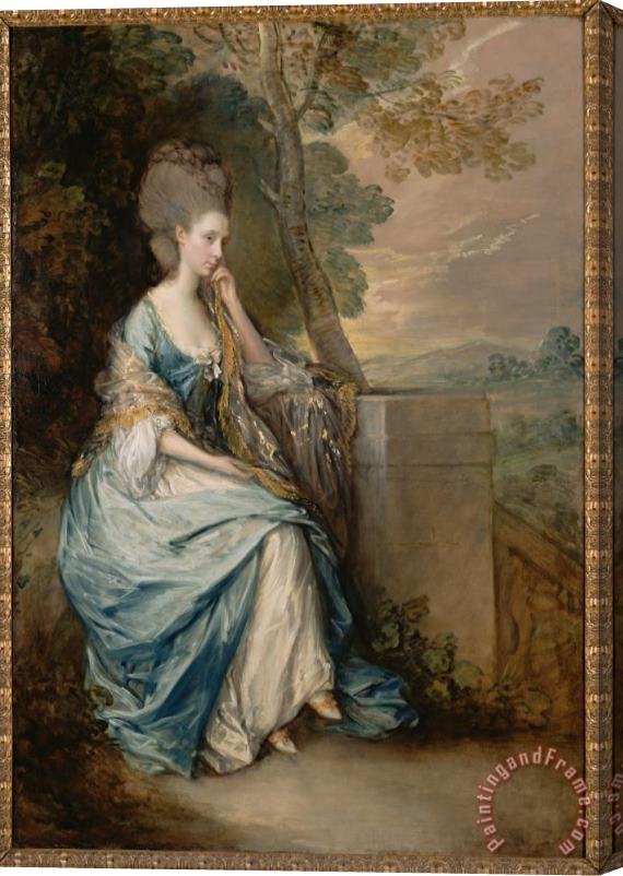Gainsborough, Thomas Portrait of Anne, Countess of Chesterfield Stretched Canvas Print / Canvas Art