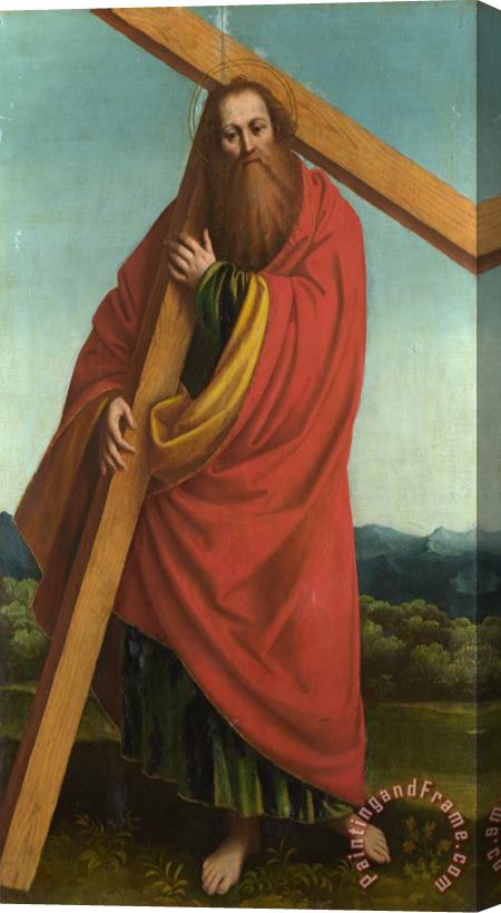 Gaudenzio Ferrari Saint Andrew Stretched Canvas Painting / Canvas Art