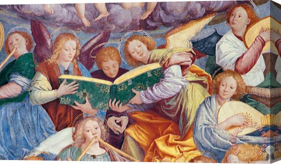 Gaudenzio Ferrari The Concert Of Angels Stretched Canvas Print / Canvas Art