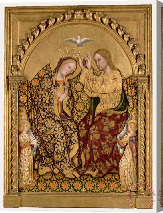 Gentile da Fabriano Coronation of The Virgin Stretched Canvas Print / Canvas Art